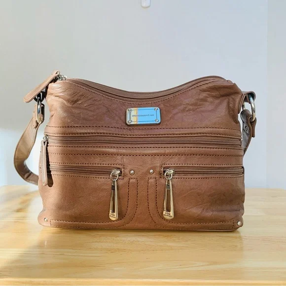 Stone Mountain Accessories Tan Shoulder Bag - Picture 1 of 7